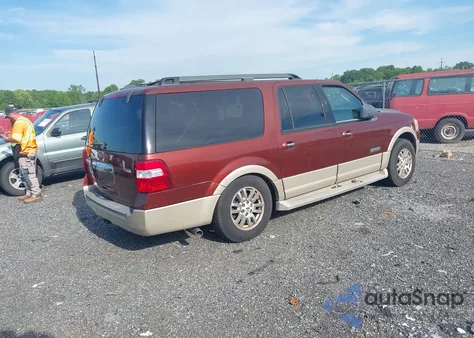 2007 Ford Expedition El Eddie Bauer from USA, damaged, VIN 1FMFK18527LA29112